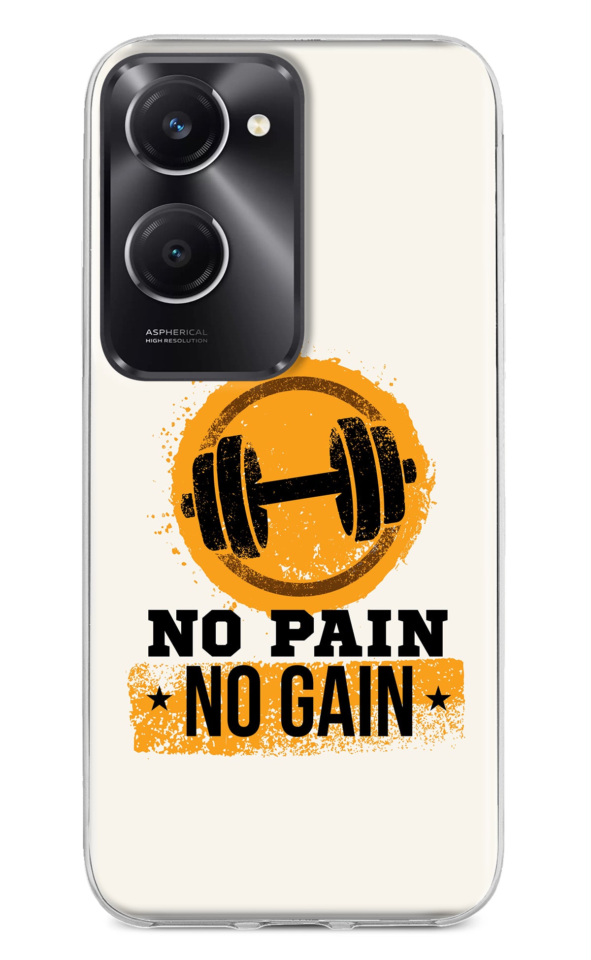 No Pain No Gain Vivo T3 Lite 5G Back Cover