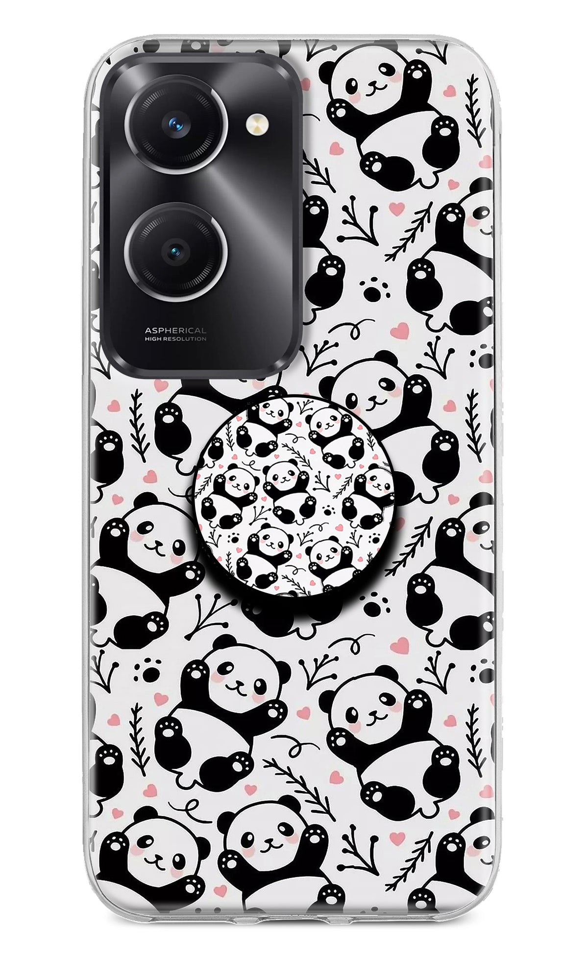 Cute Panda Vivo T3 Lite 5G Pop Case