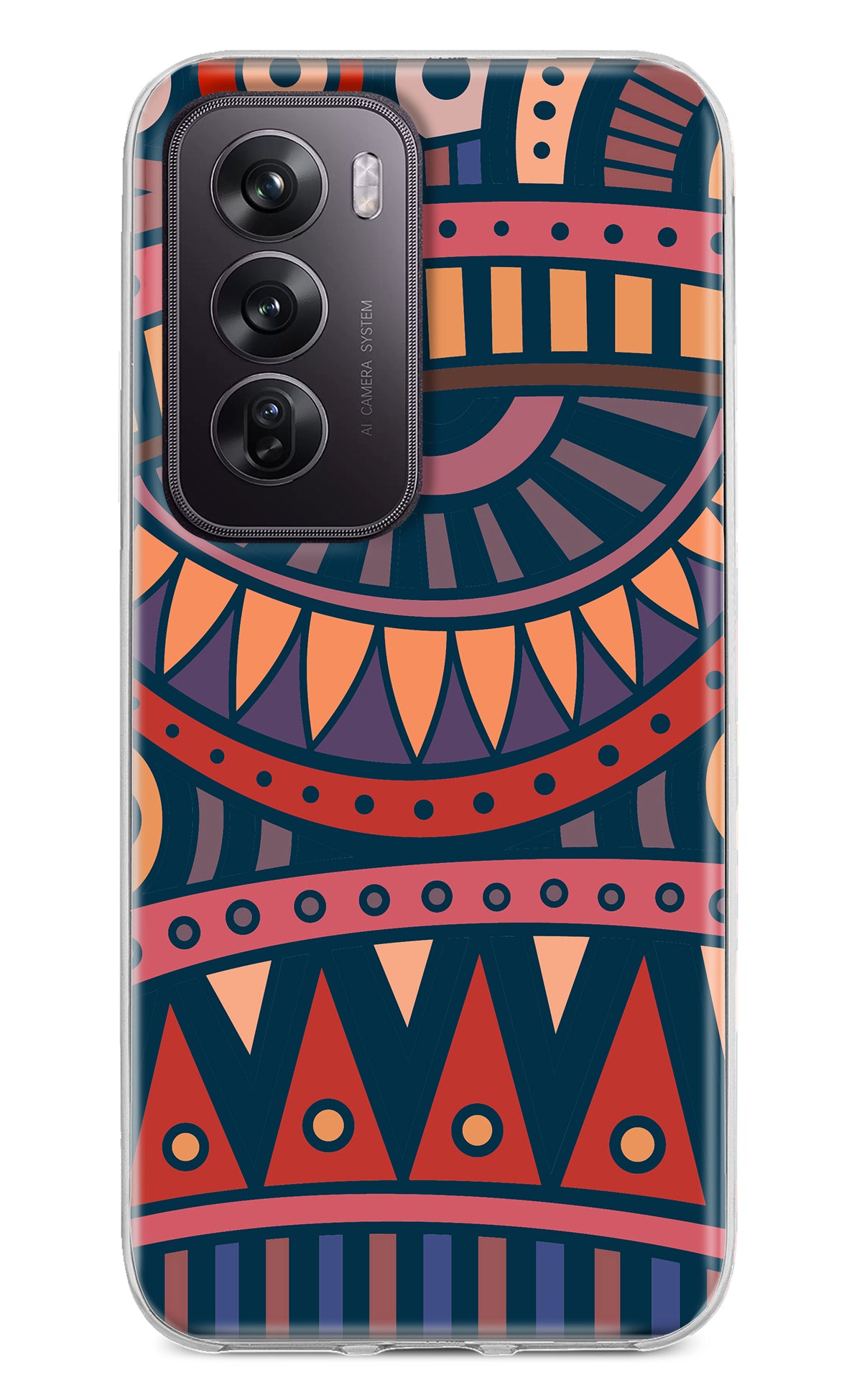 African Culture Design Oppo Reno12 Pro 5G Back Cover