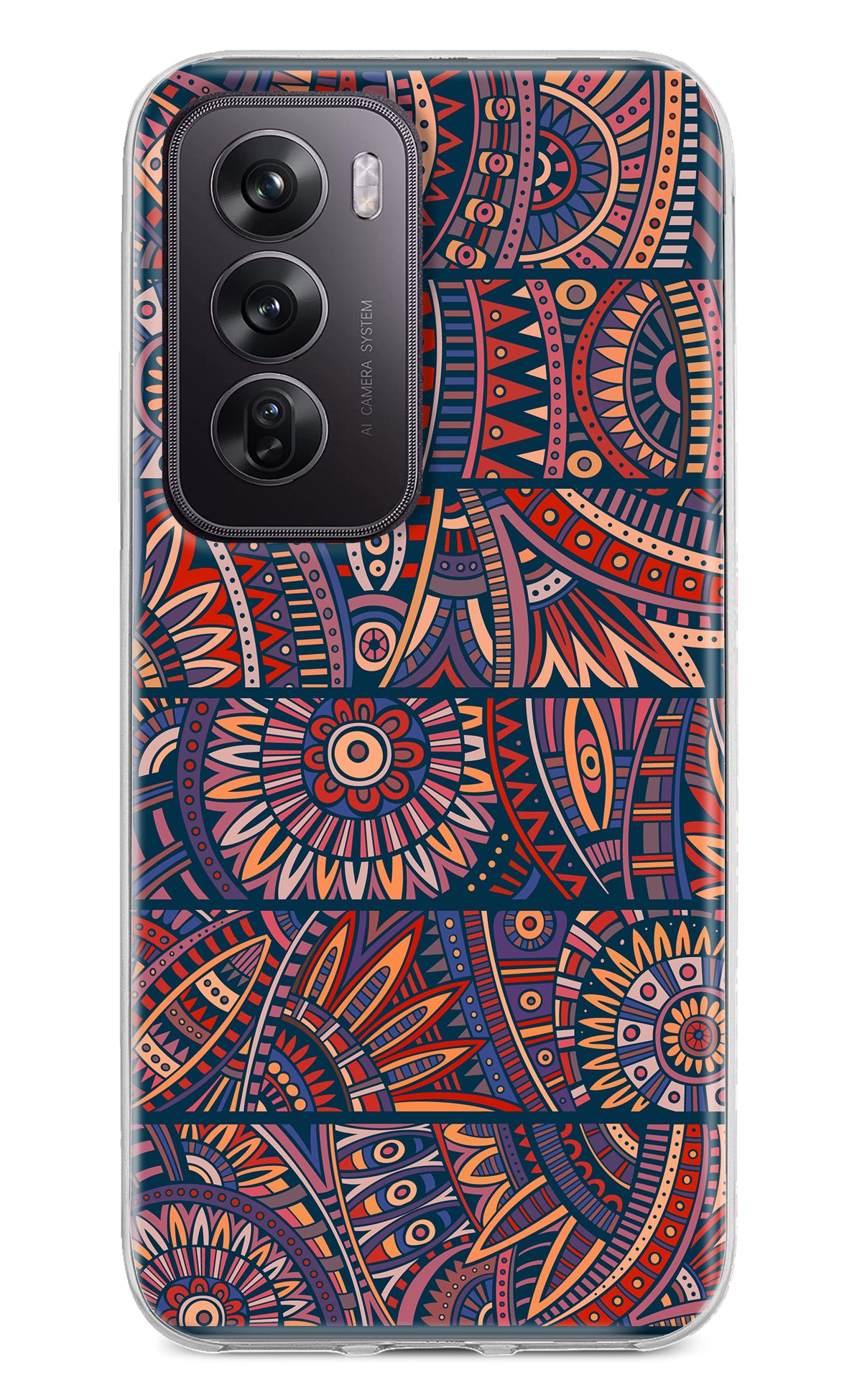 African Culture Design Oppo Reno12 Pro 5G Back Cover