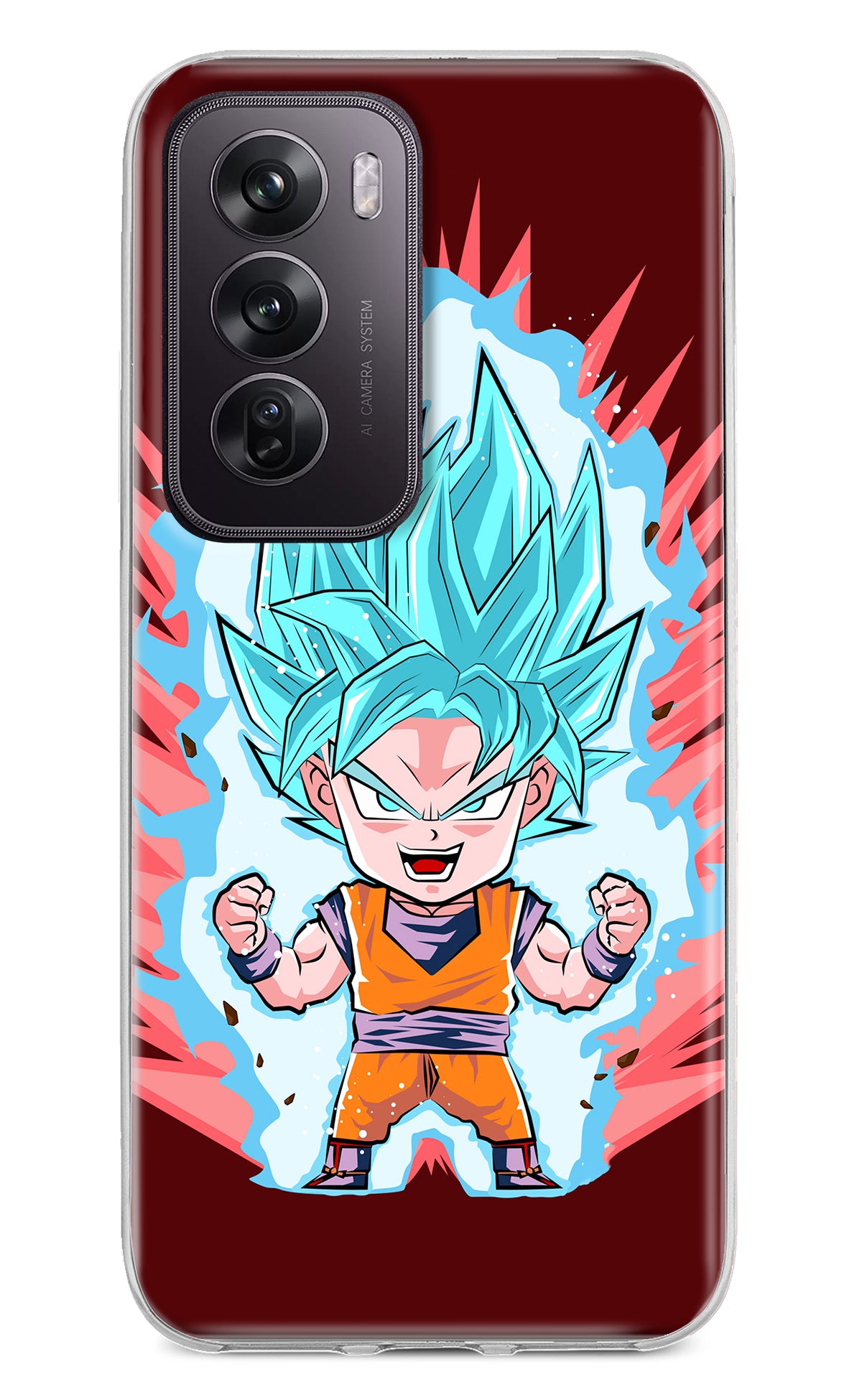 Goku Little Oppo Reno12 Pro 5G Back Cover