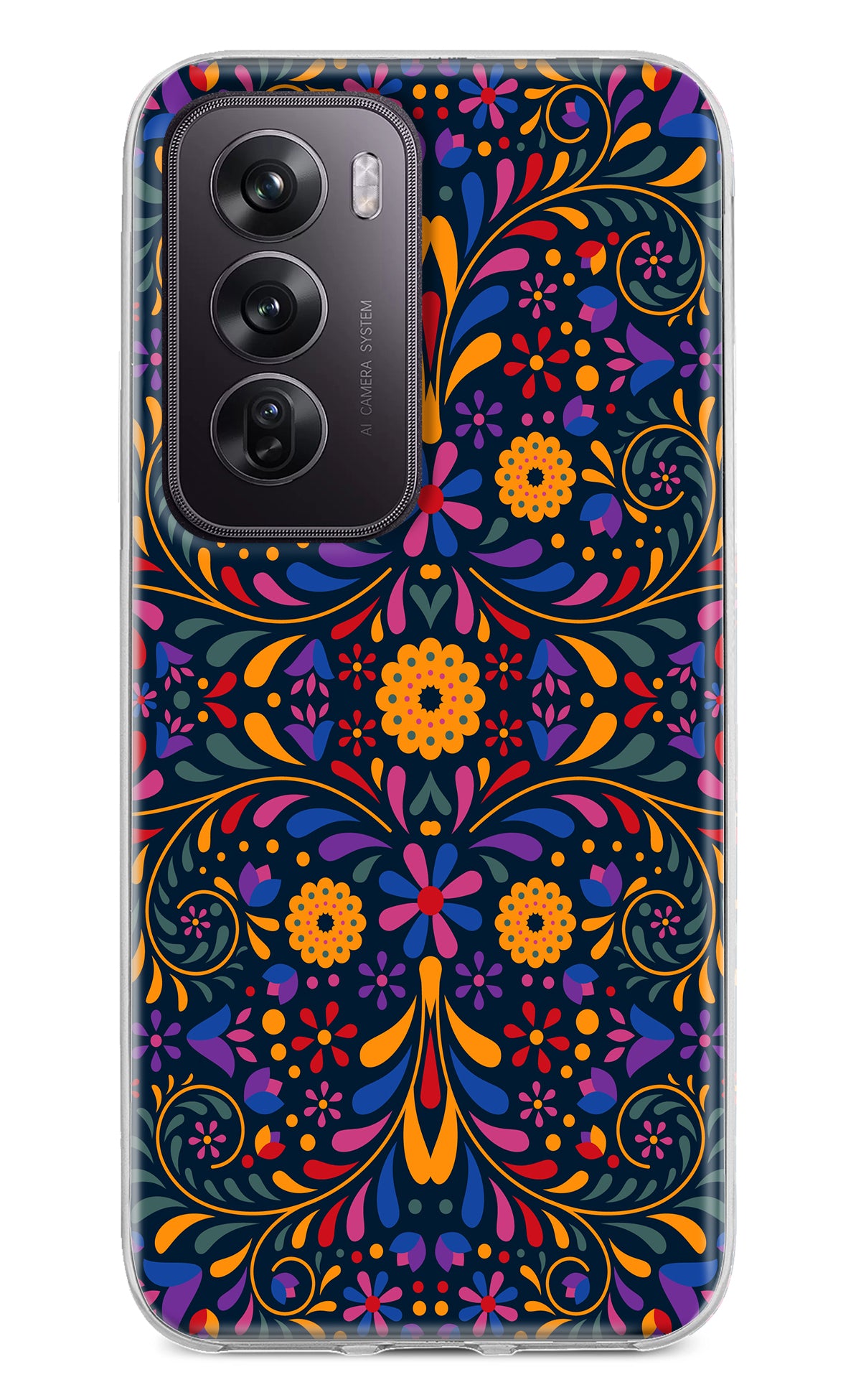 Mexican Art Oppo Reno12 Pro 5G Back Cover