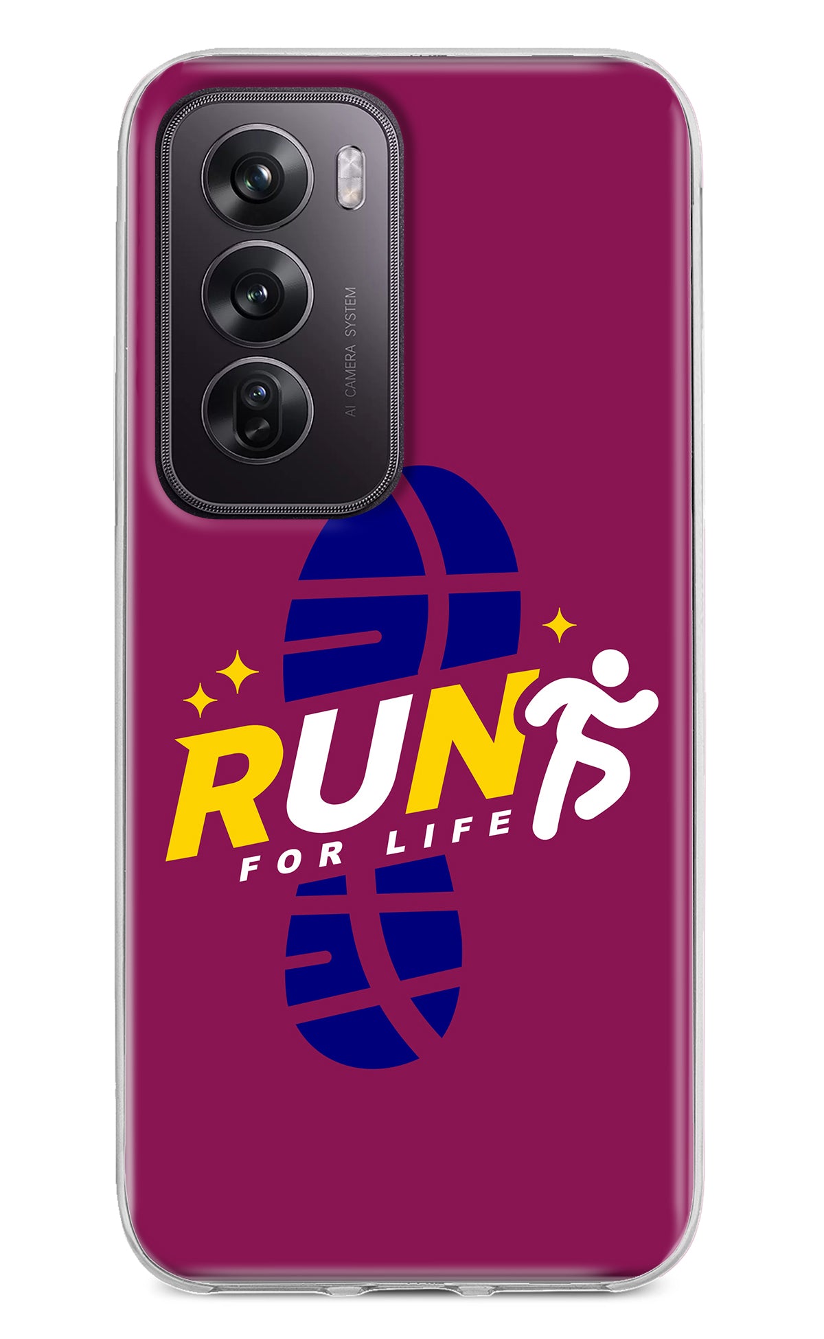 Run for Life Oppo Reno12 Pro 5G Back Cover