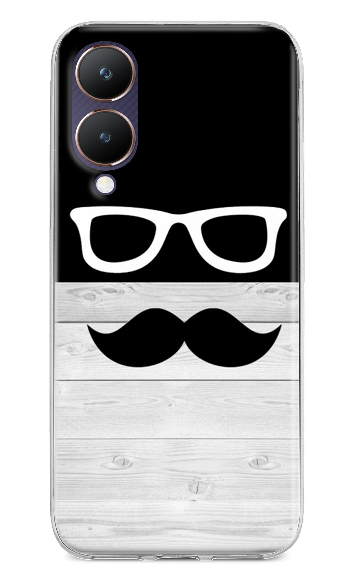 Mustache Vivo Y28 5G Back Cover