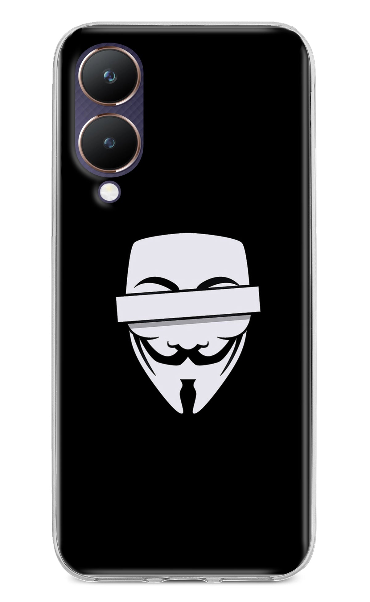 Anonymous Face Vivo Y28 5G Back Cover