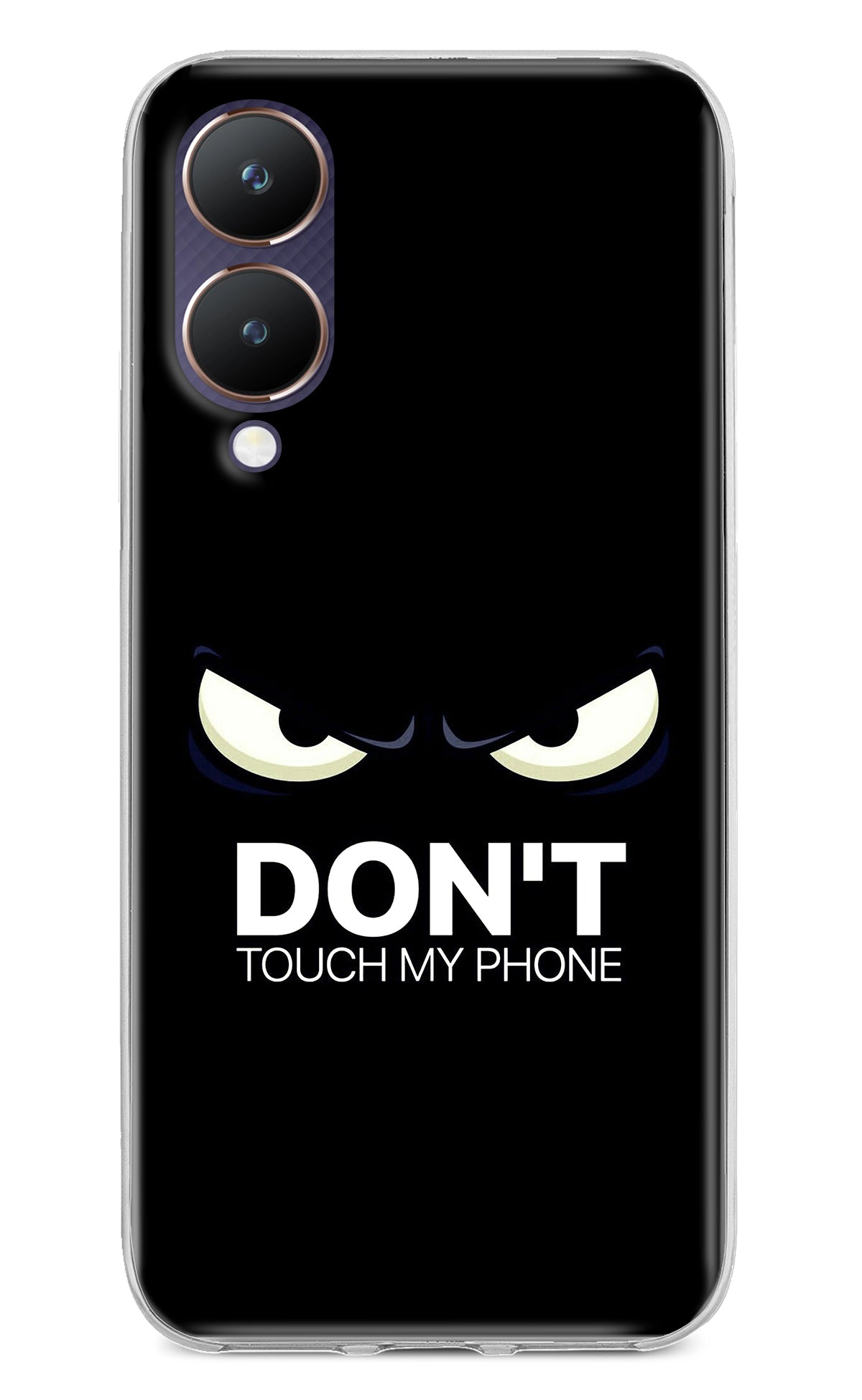 Don'T Touch My Phone Vivo Y28 5G Back Cover