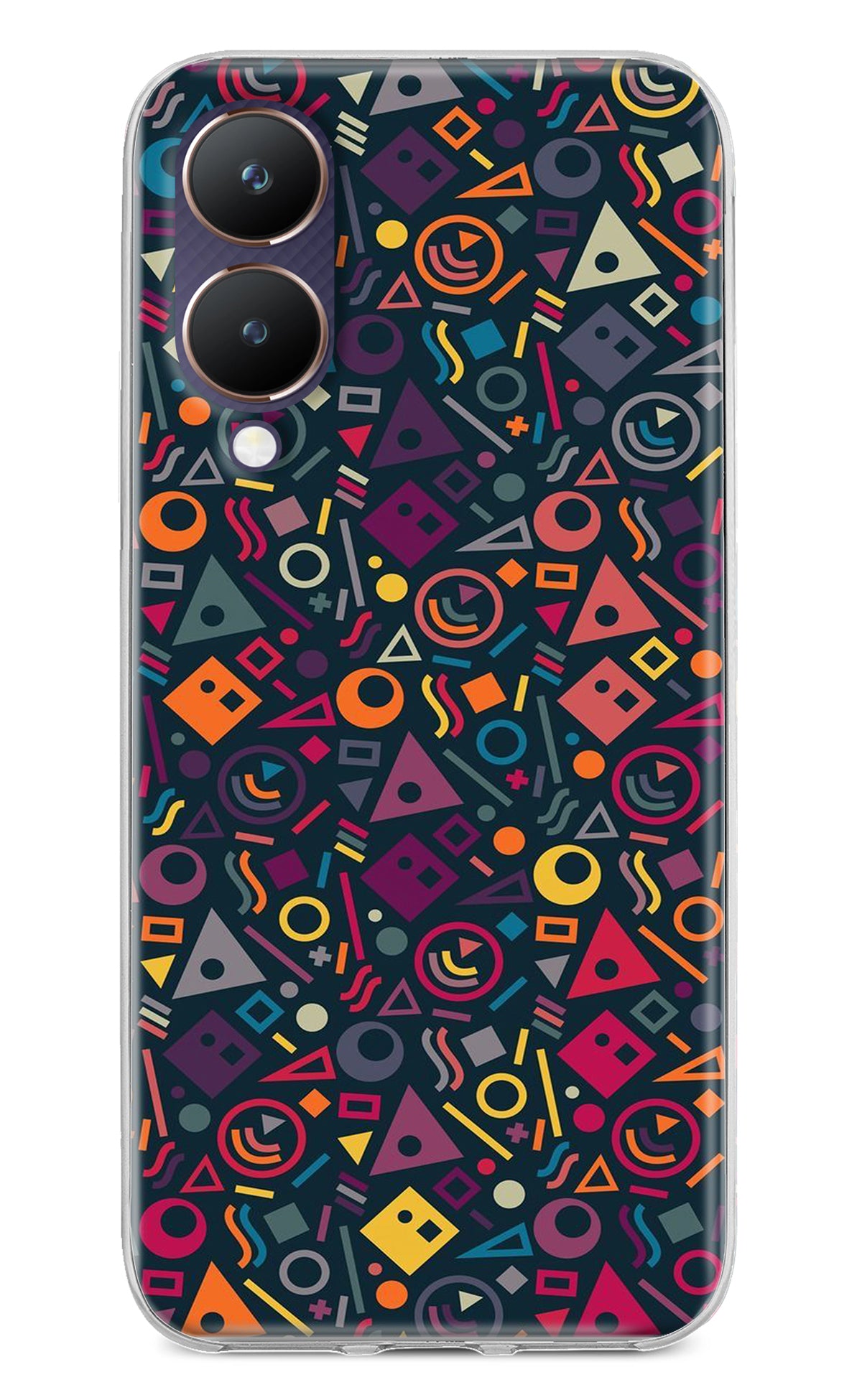 Geometric Abstract Vivo Y28 5G Back Cover