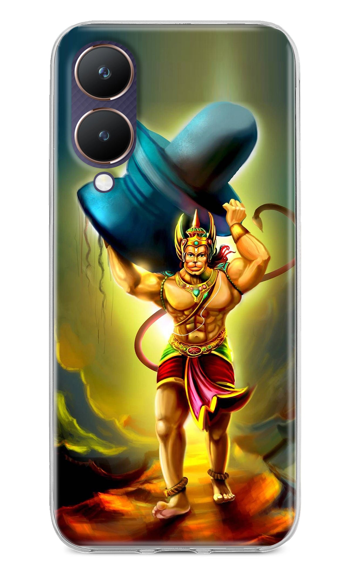 Lord Hanuman Vivo Y28 5G Back Cover