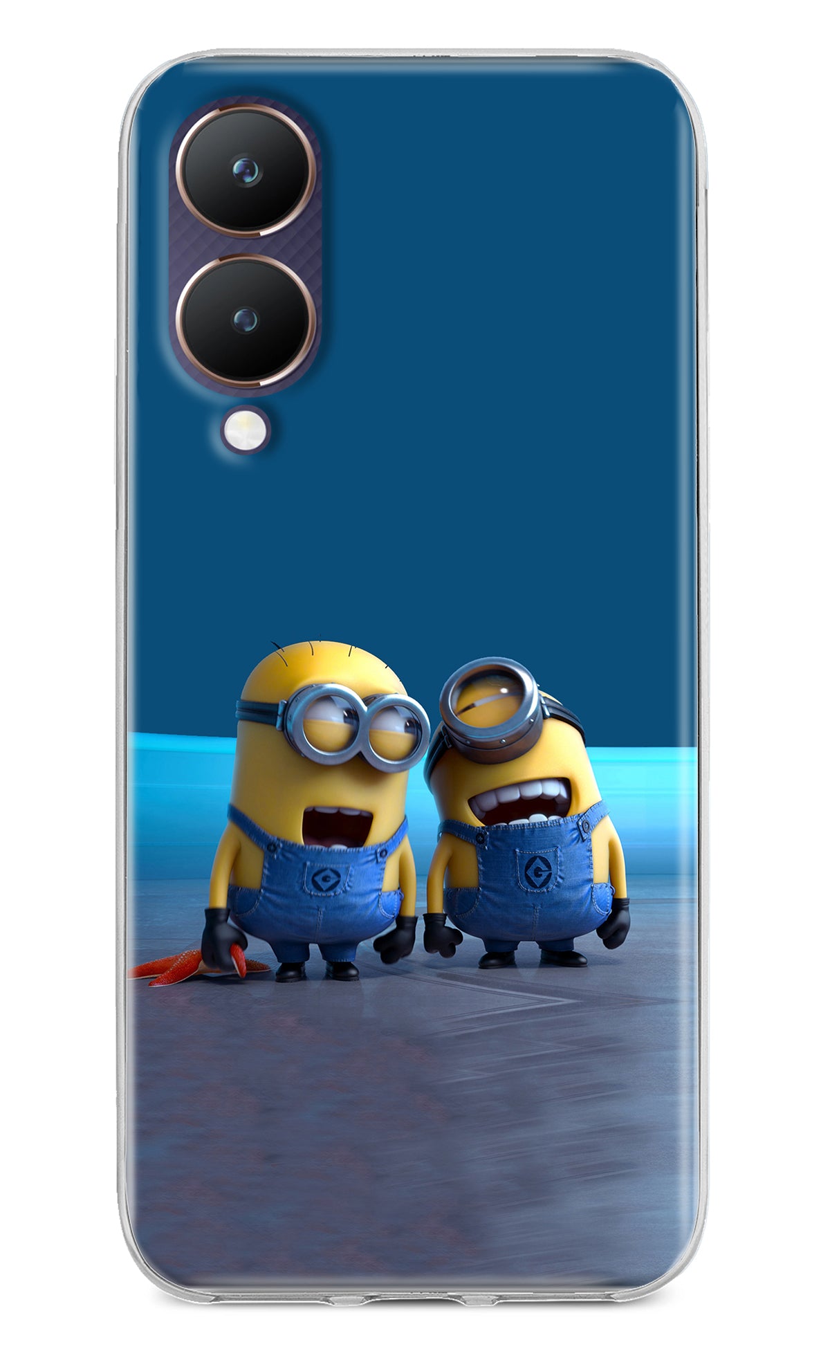 Minion Laughing Vivo Y28 5G Back Cover