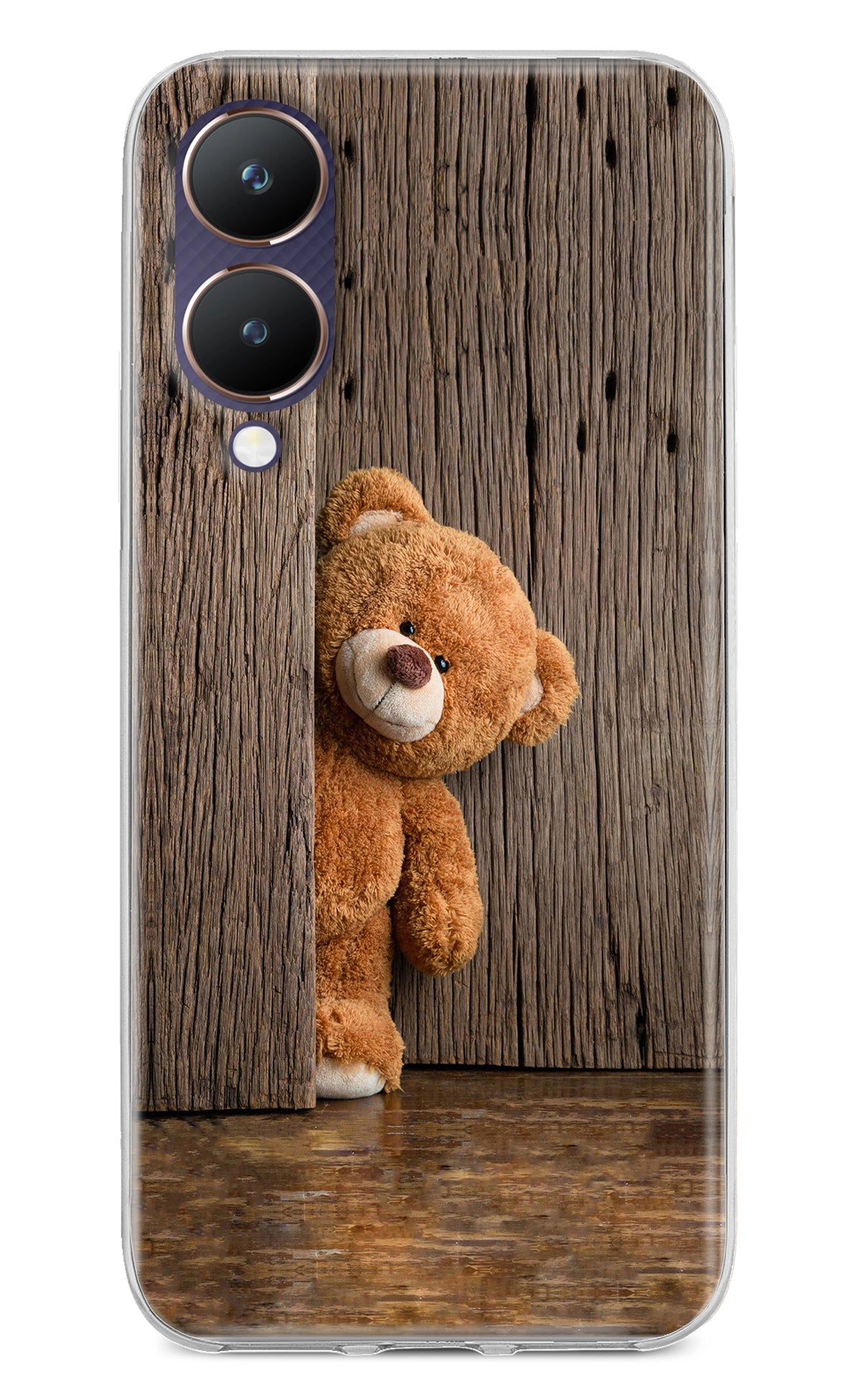 Teddy Wooden Vivo Y28 5G Back Cover