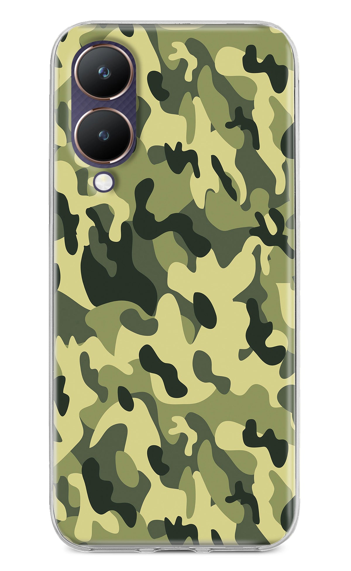 Camouflage Vivo Y28 5G Back Cover