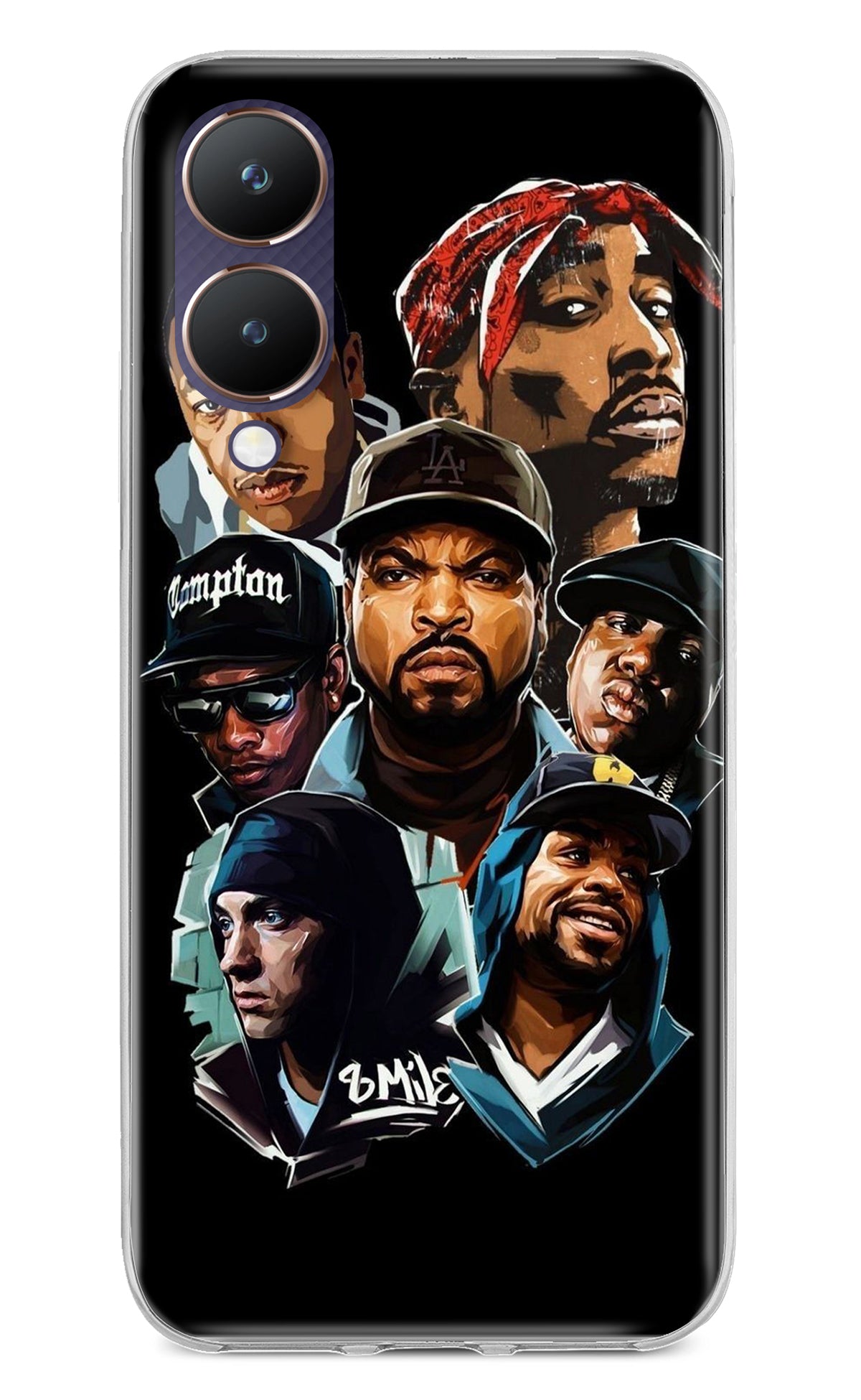 Rappers Vivo Y28 5G Back Cover