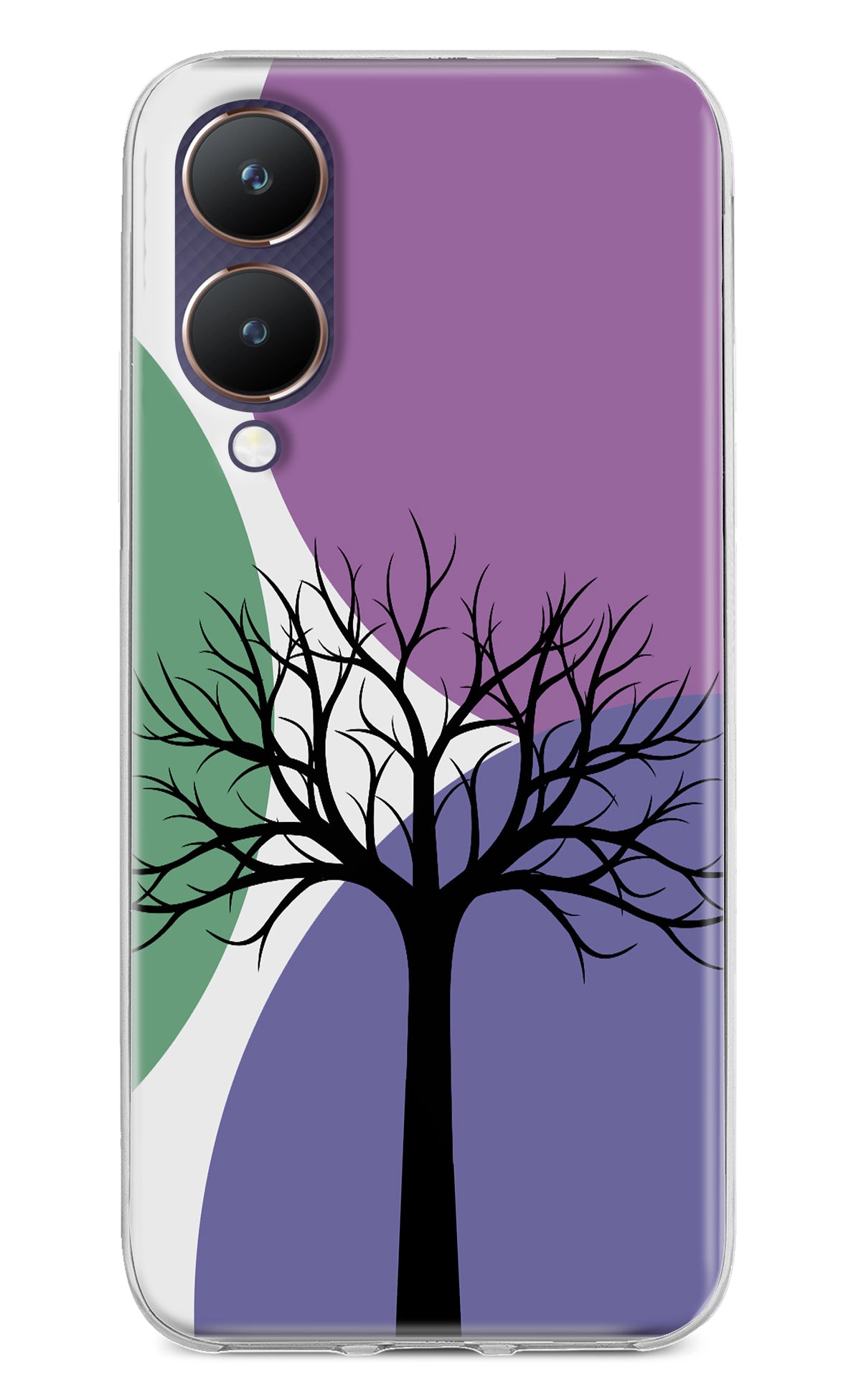 Tree Art Vivo Y28 5G Back Cover