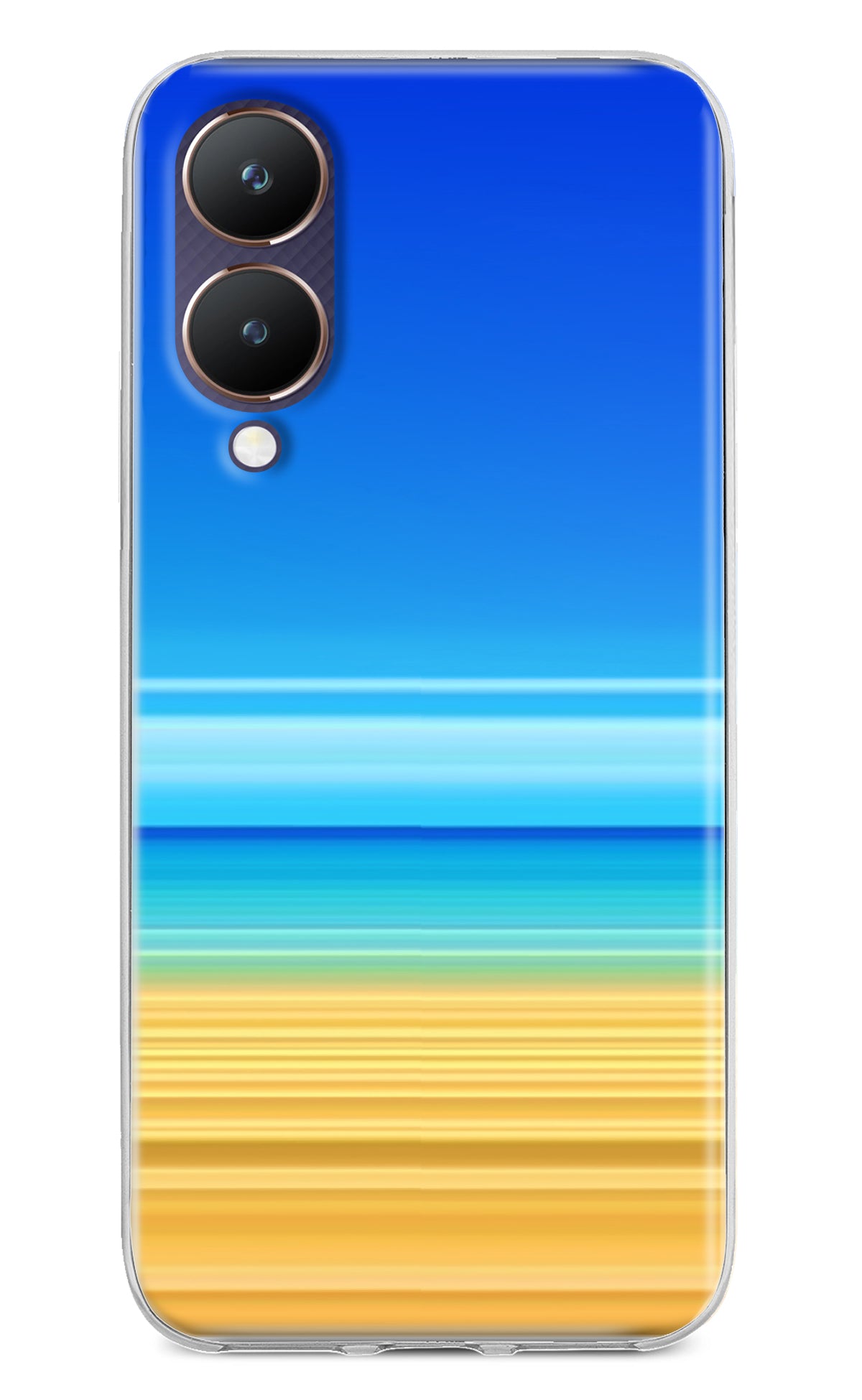 Beach Art Vivo Y28 5G Back Cover