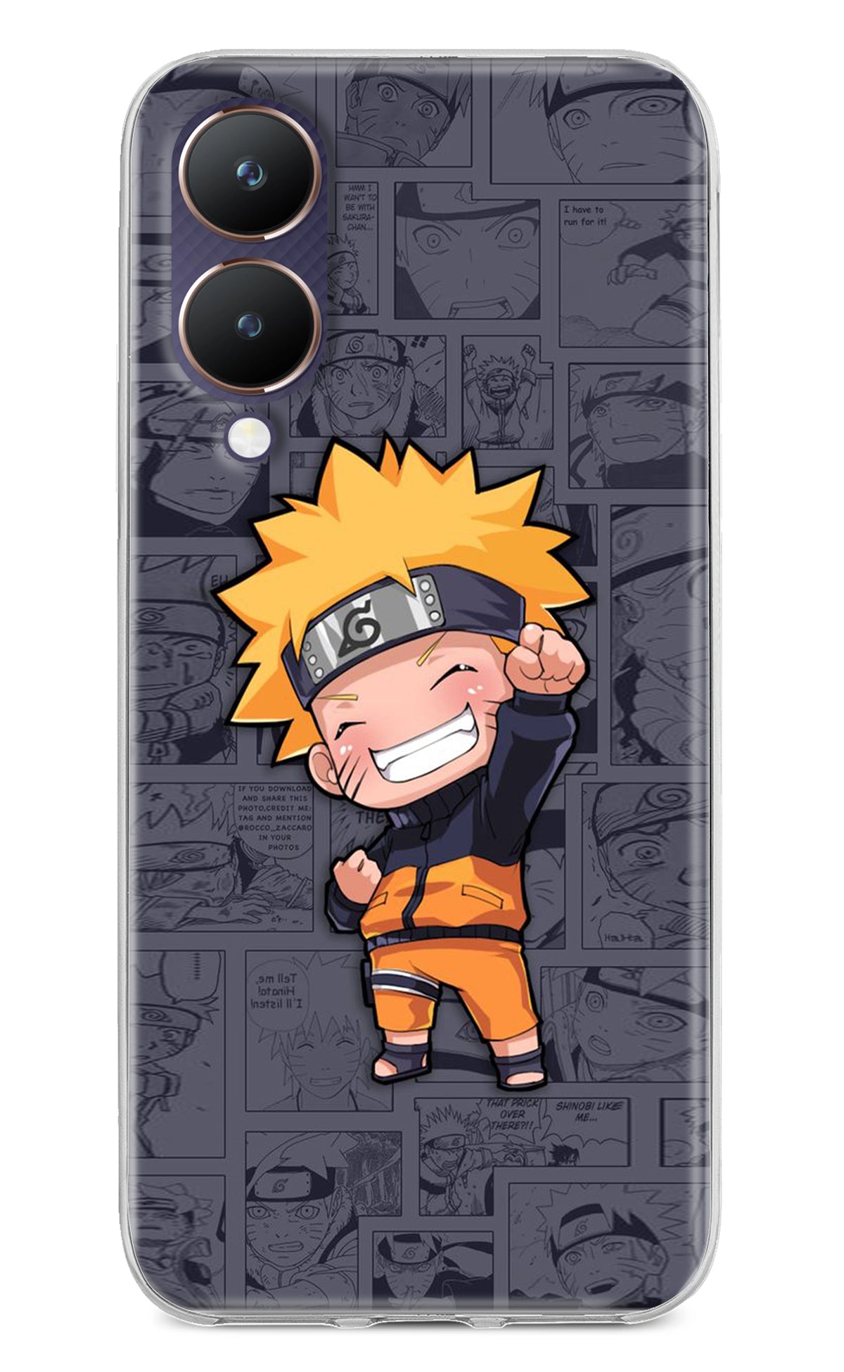 Chota Naruto Vivo Y28 5G Back Cover