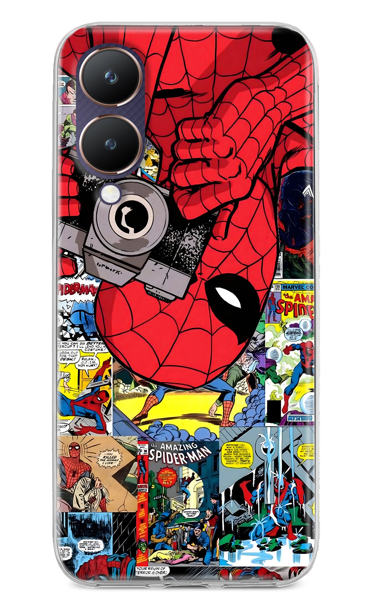 Spider Man Vivo Y28 5G Back Cover