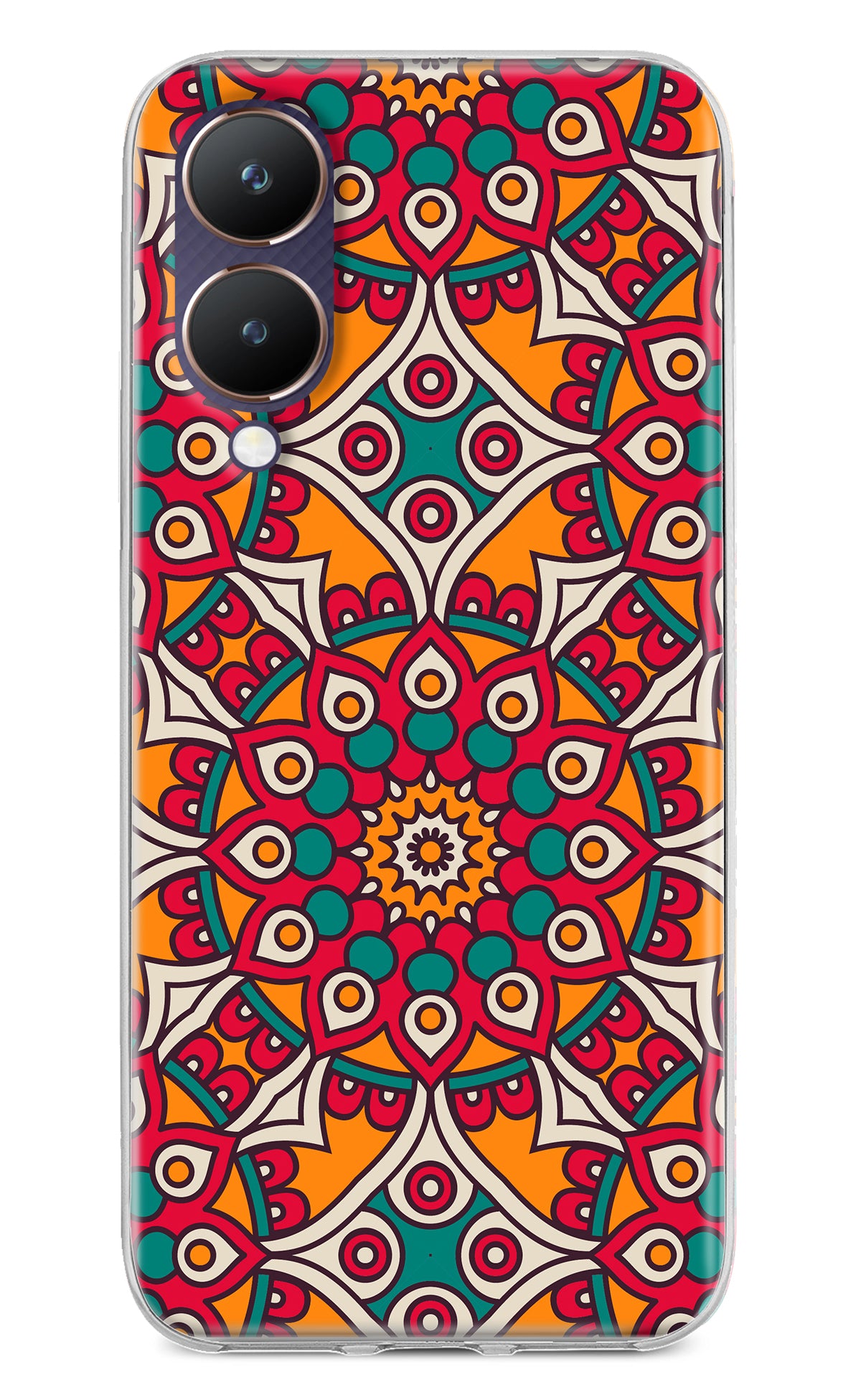 Mandala Art Vivo Y28 5G Back Cover