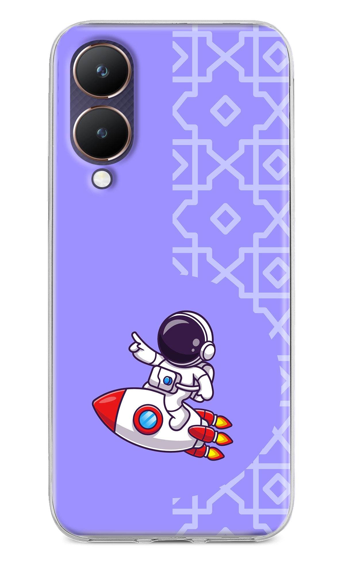 Cute Astronaut Vivo Y28 5G Back Cover