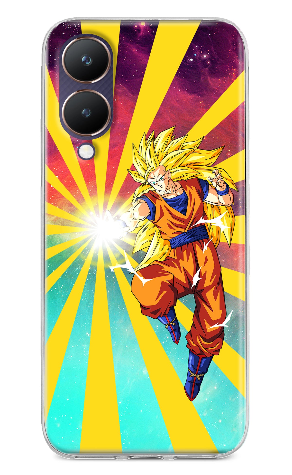 Goku Super Saiyan Vivo Y28 5G Back Cover