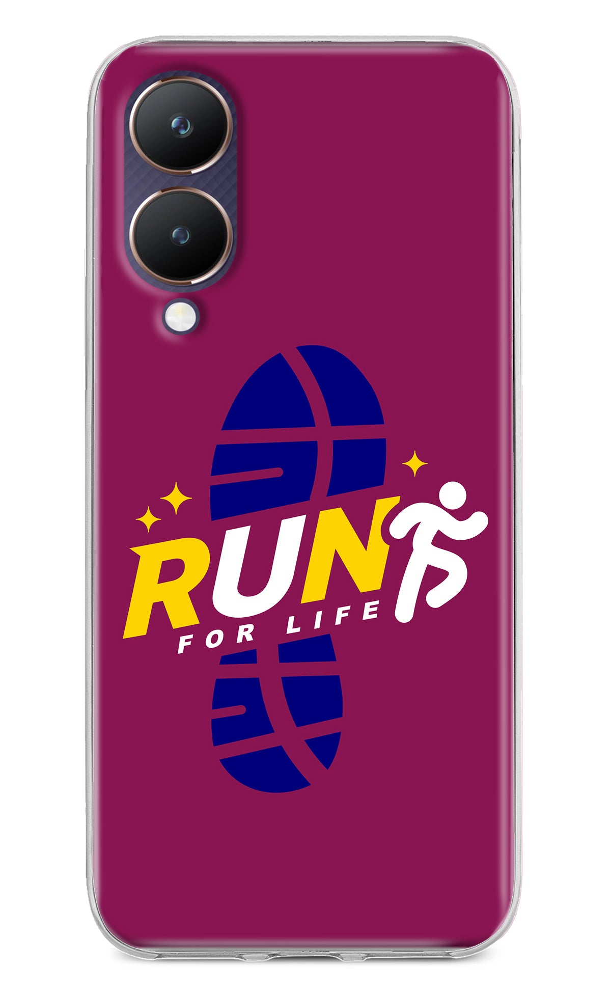 Run for Life Vivo Y28 5G Back Cover