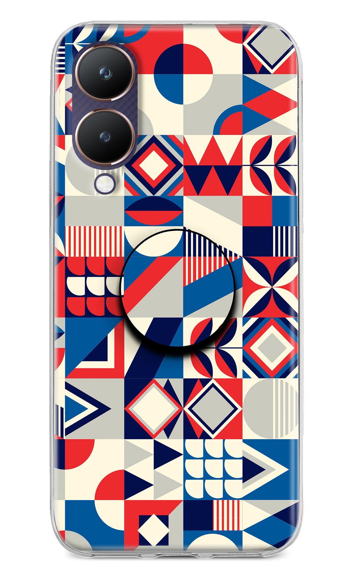 Colorful Pattern Vivo Y28 5G Pop Case