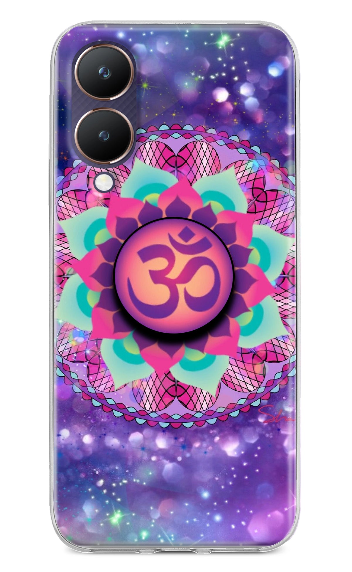 Om Purple Vivo Y28 5G Pop Case