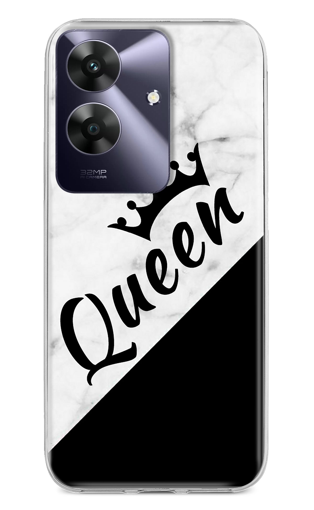 Queen Realme C61 Back Cover