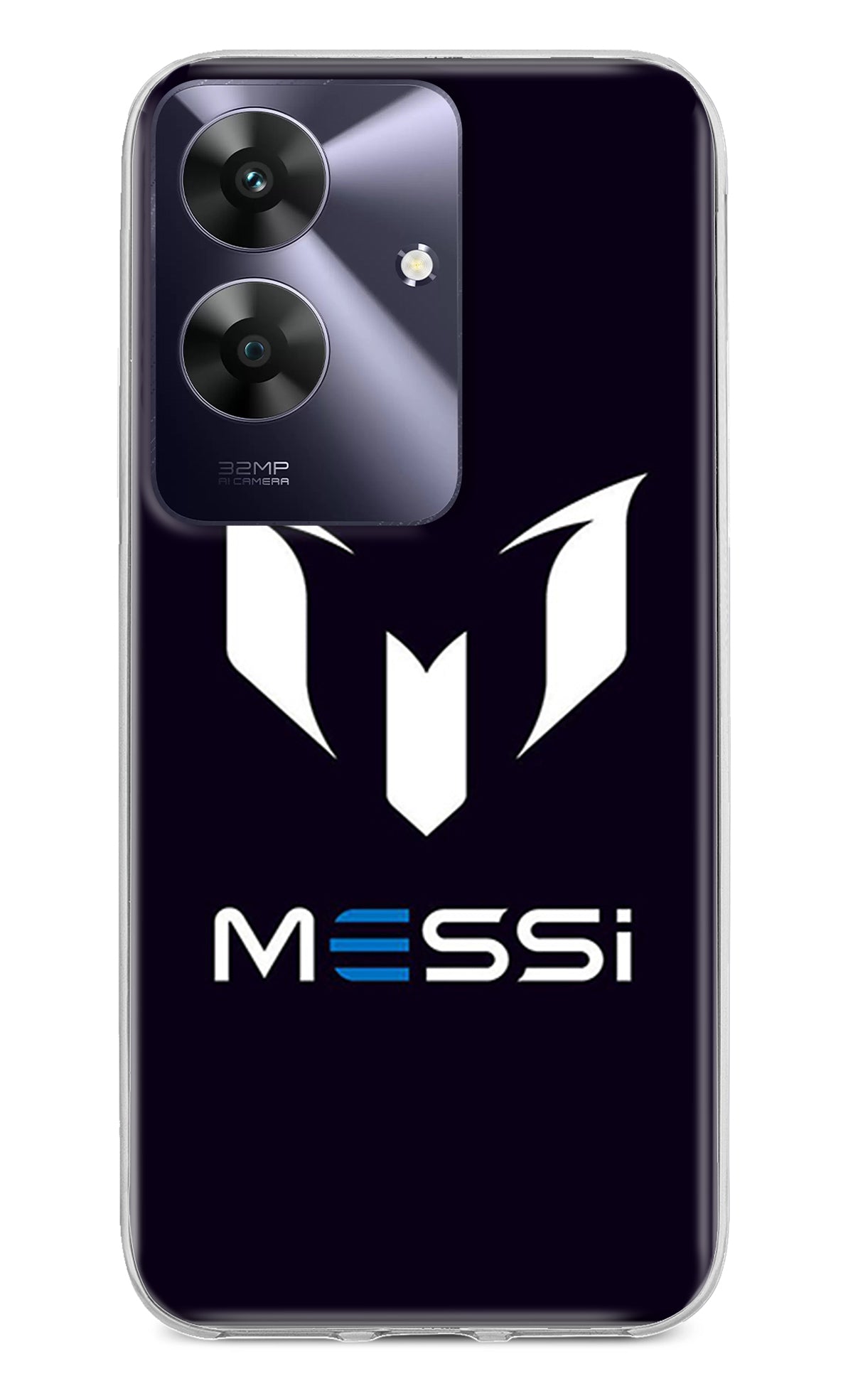 Messi Logo Realme C61 Back Cover