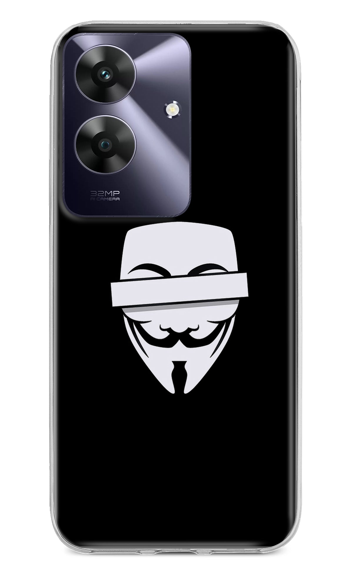 Anonymous Face Realme C61 Back Cover