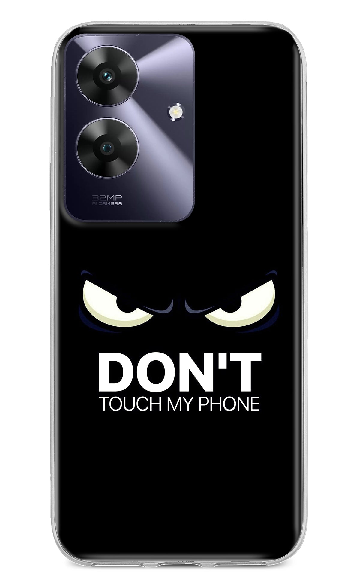 Don'T Touch My Phone Realme C61 Back Cover