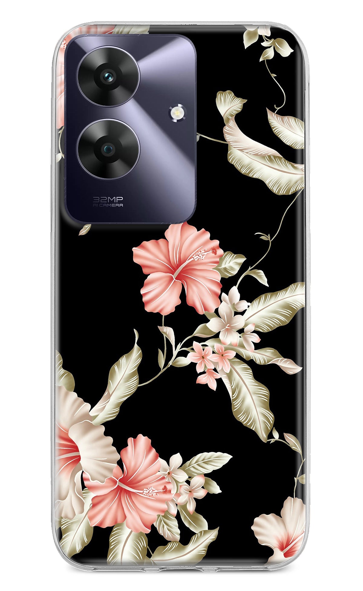 Flowers Realme C61 Back Cover