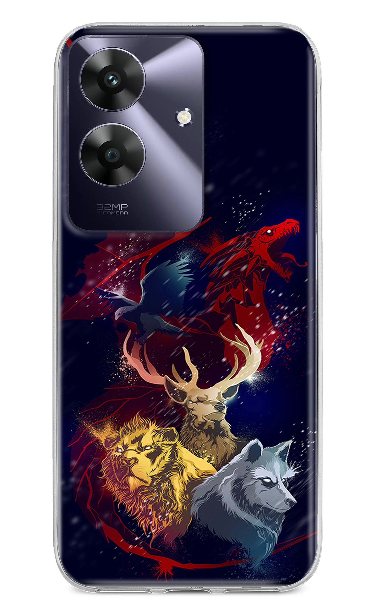 Game Of Thrones Realme C61 Back Cover