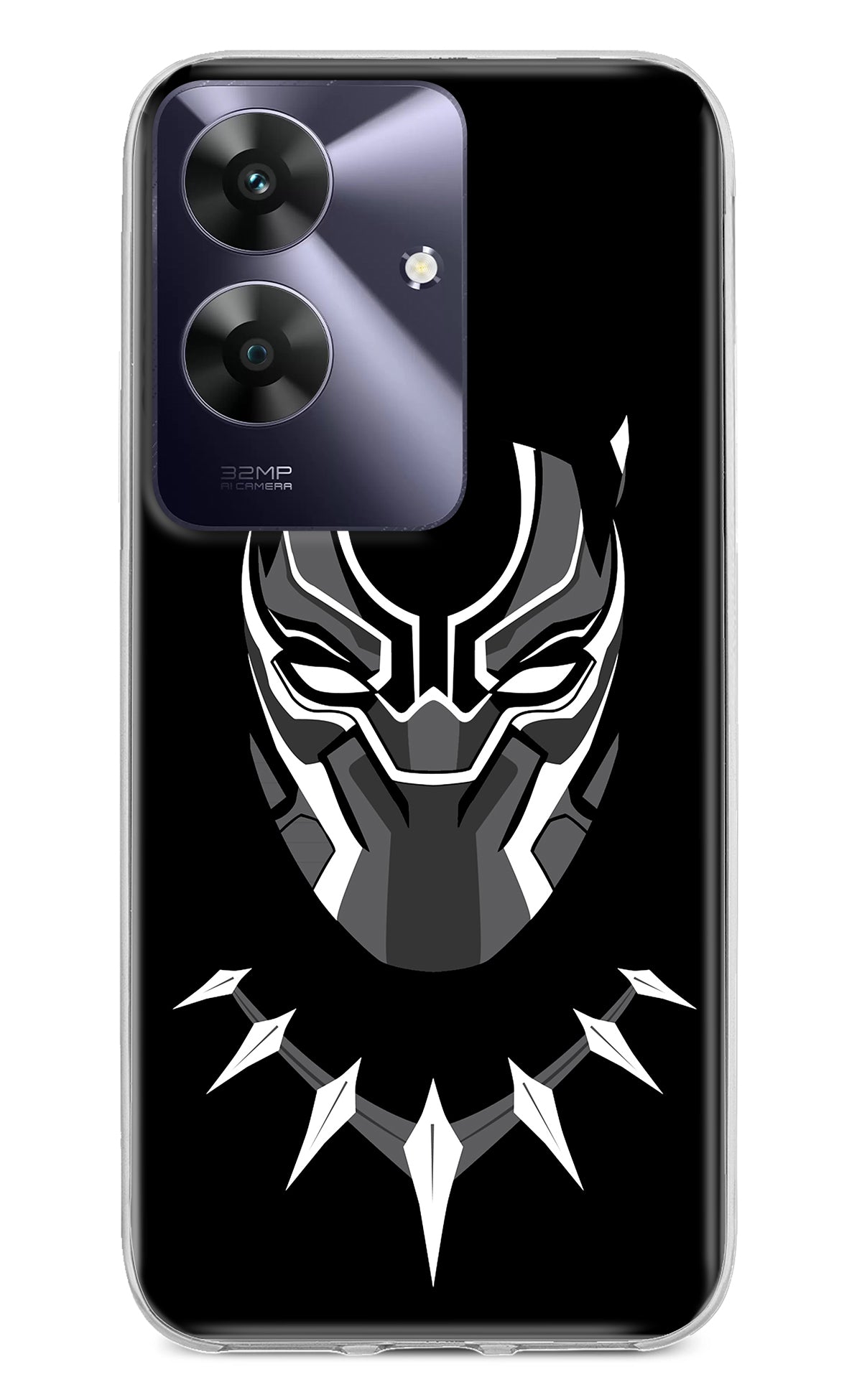 Black Panther Realme C61 Back Cover