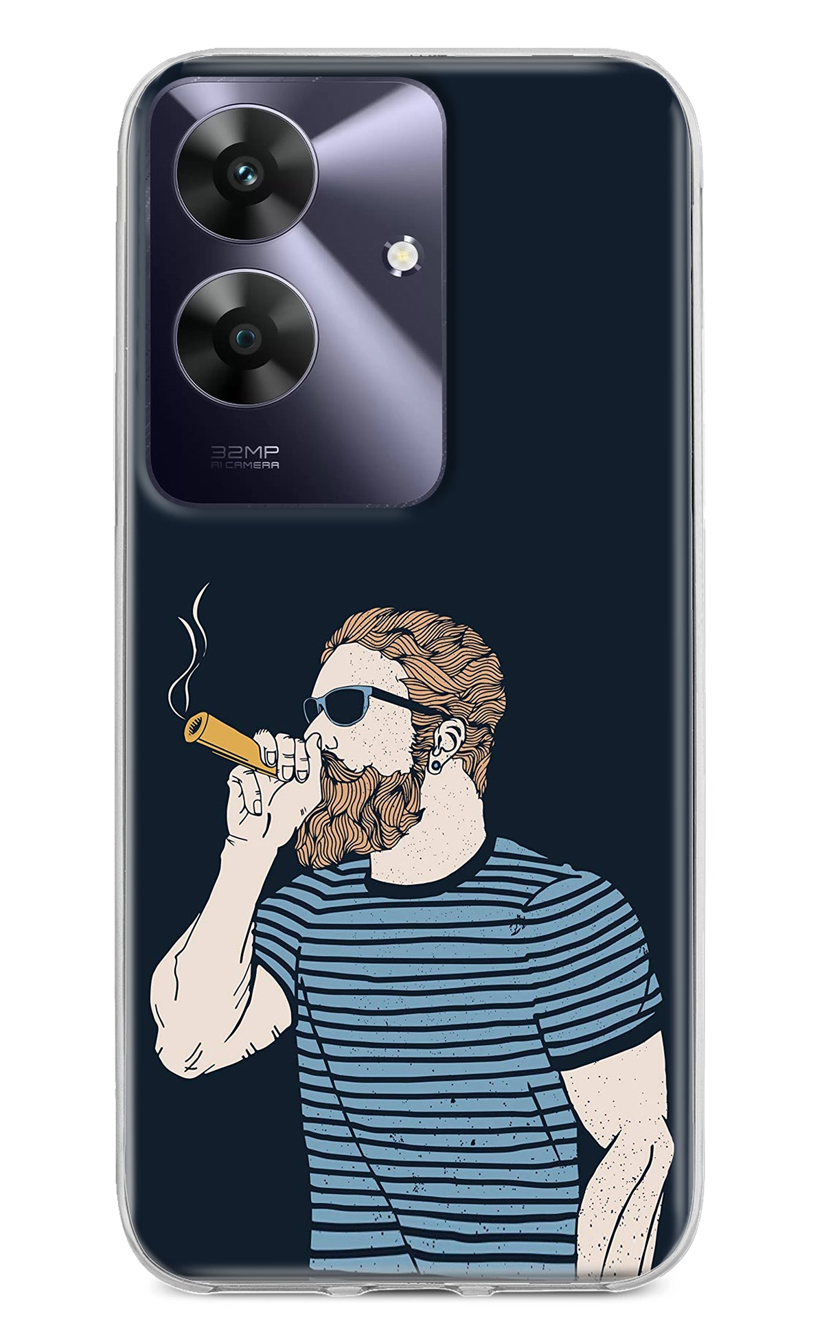 Smoking Realme C61 Back Cover