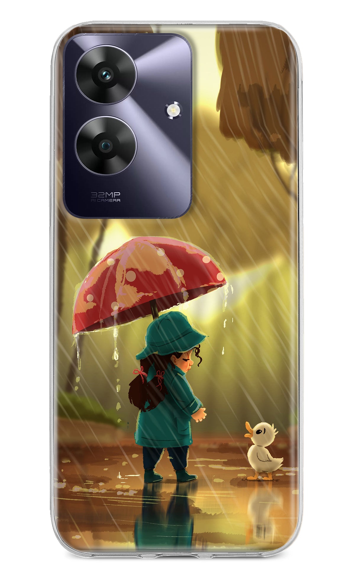 Rainy Day Realme C61 Back Cover