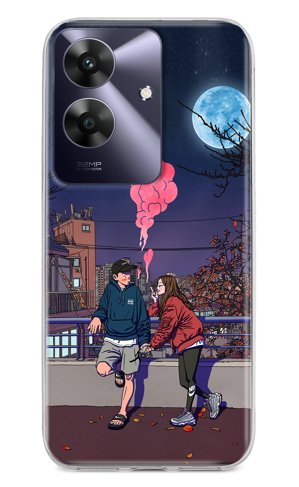 Chilling Couple Realme C61 Back Cover