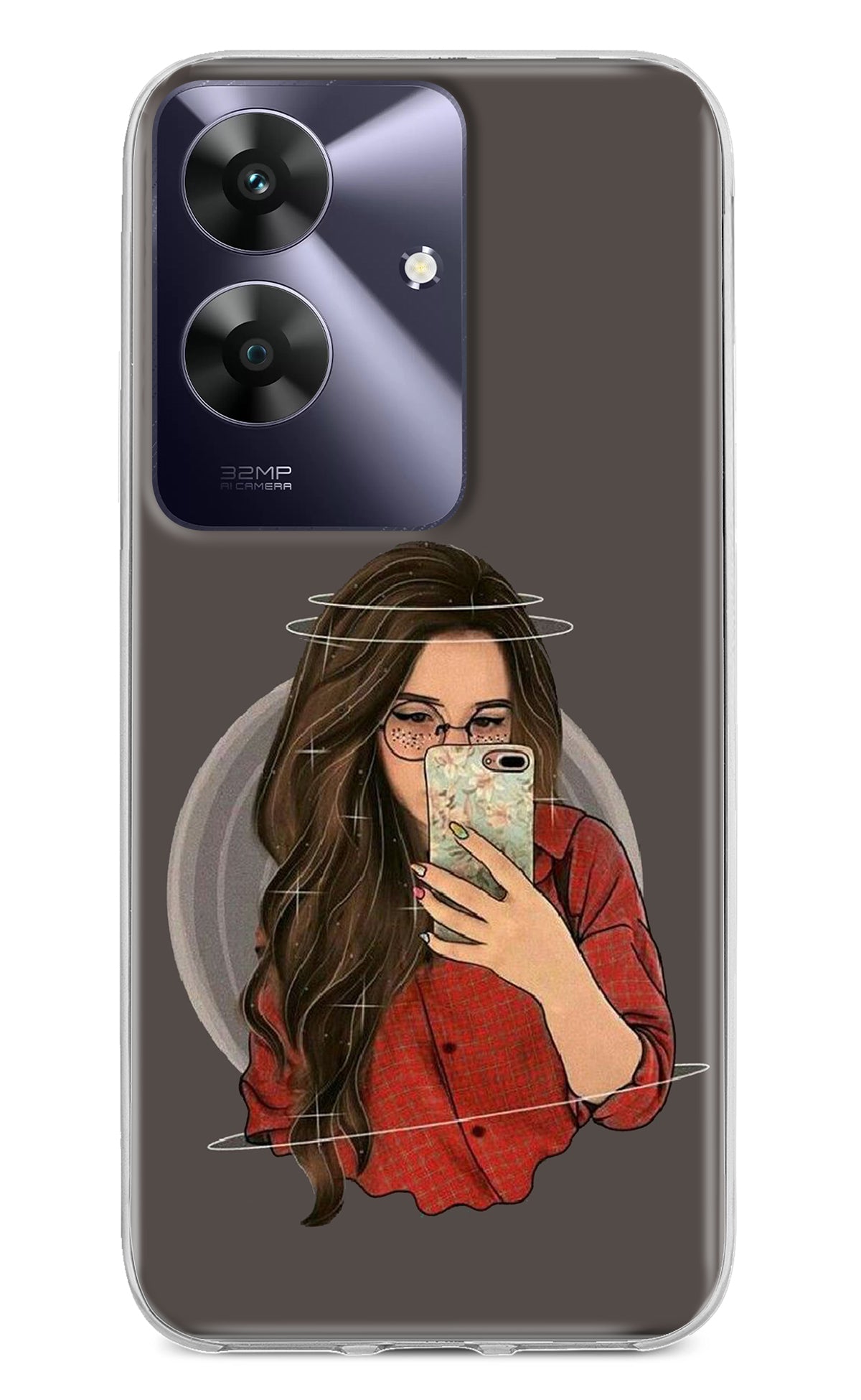 Selfie Queen Realme C61 Back Cover