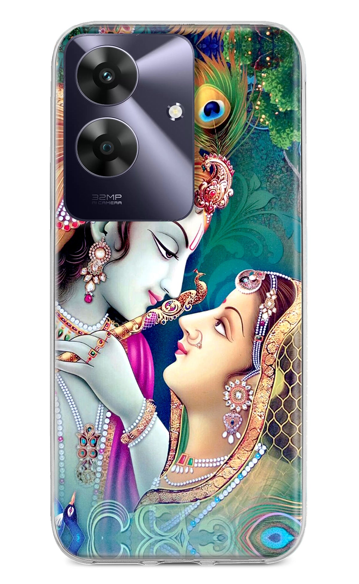 Lord Radha Krishna Realme C61 Back Cover