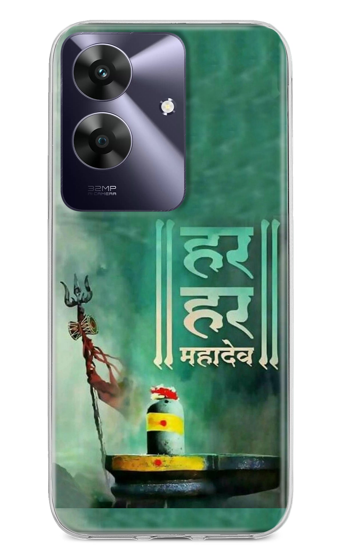 Har Har Mahadev Shivling Realme C61 Back Cover