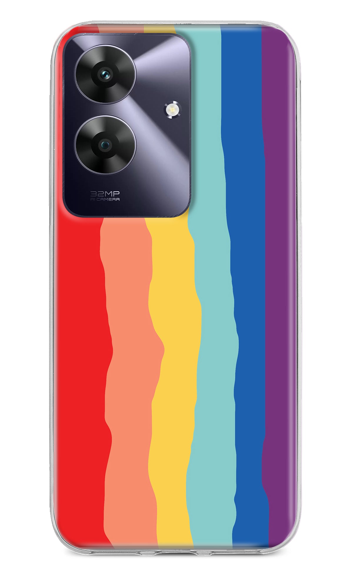 Rainbow Realme C61 Back Cover