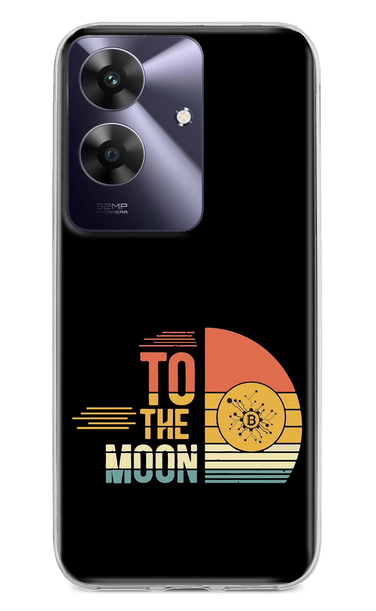 To the Moon Realme C61 Back Cover