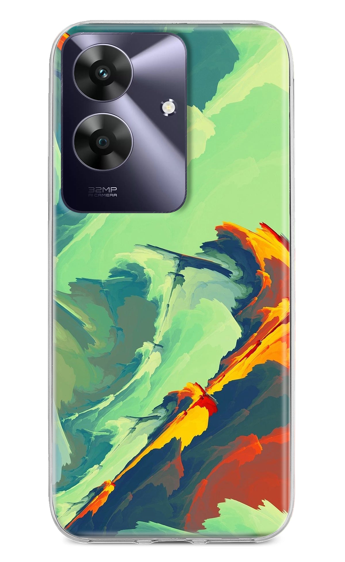 Paint Art Realme C61 Back Cover