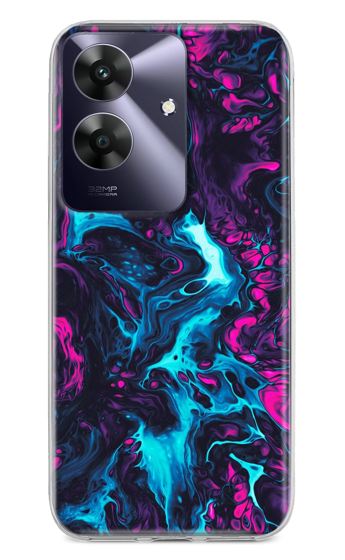 Abstract Realme C61 Back Cover