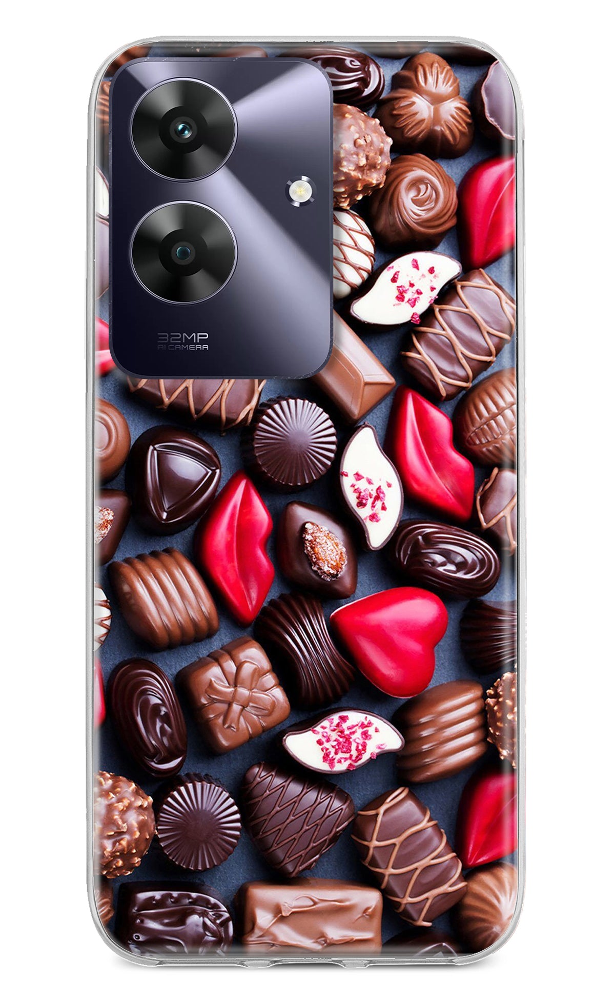 Chocolates Realme C61 Back Cover