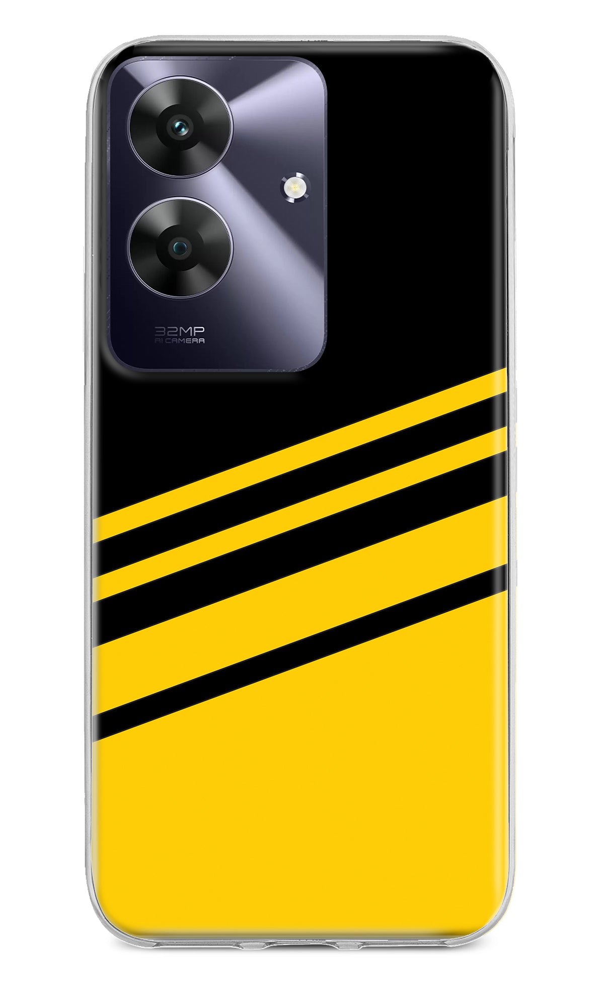 Yellow Shades Realme C61 Back Cover