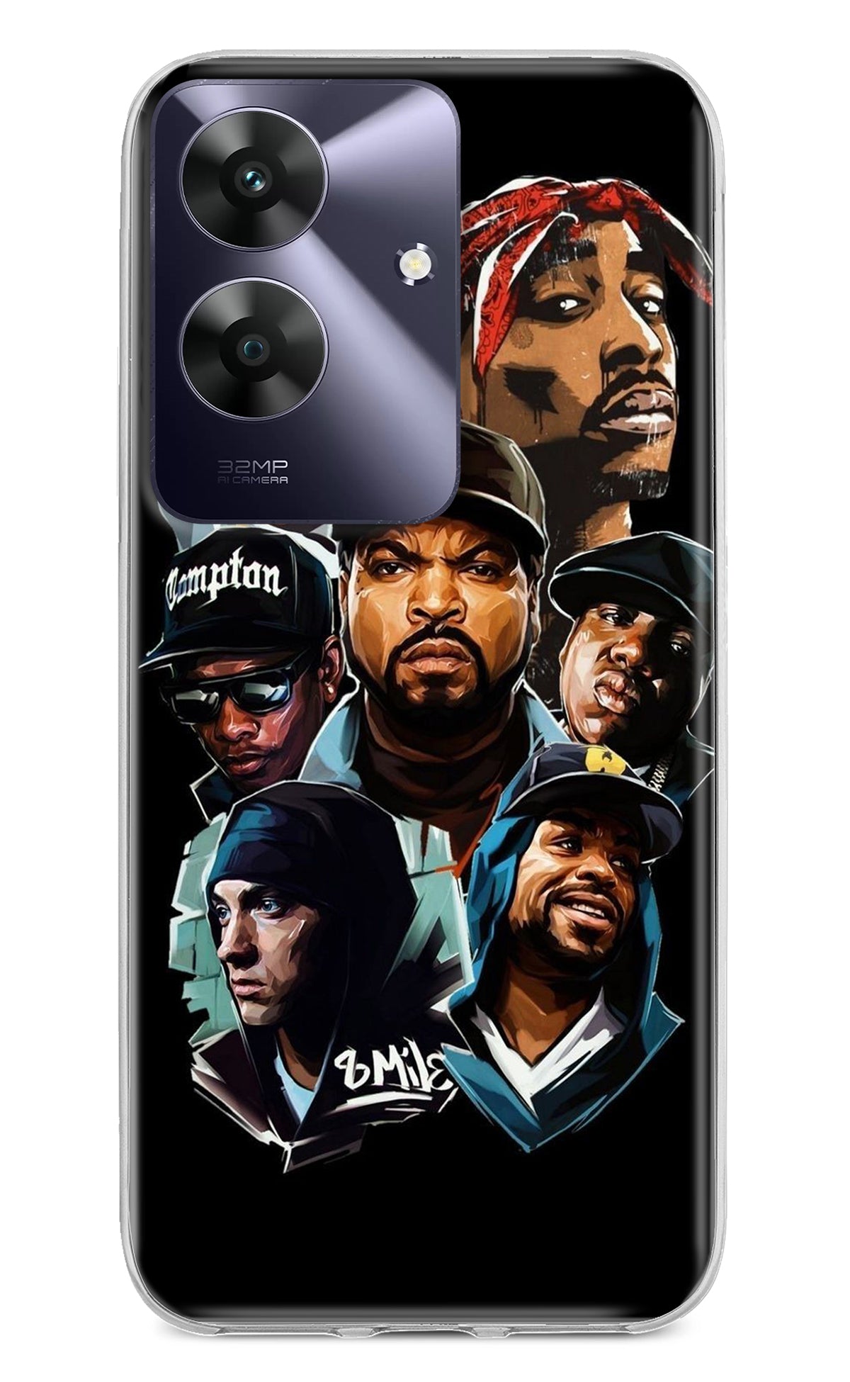 Rappers Realme C61 Back Cover