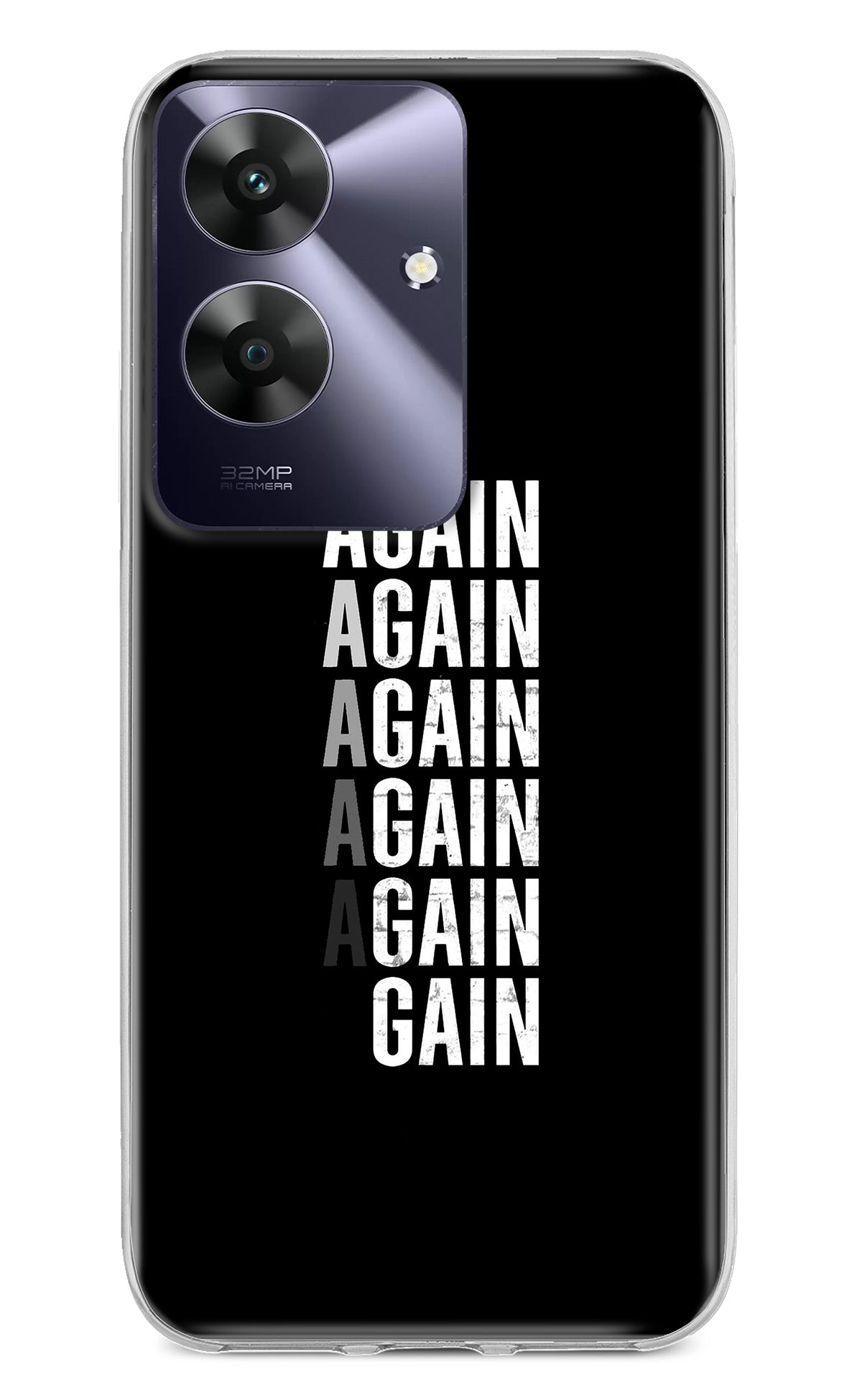 Again Again Gain Realme C61 Back Cover