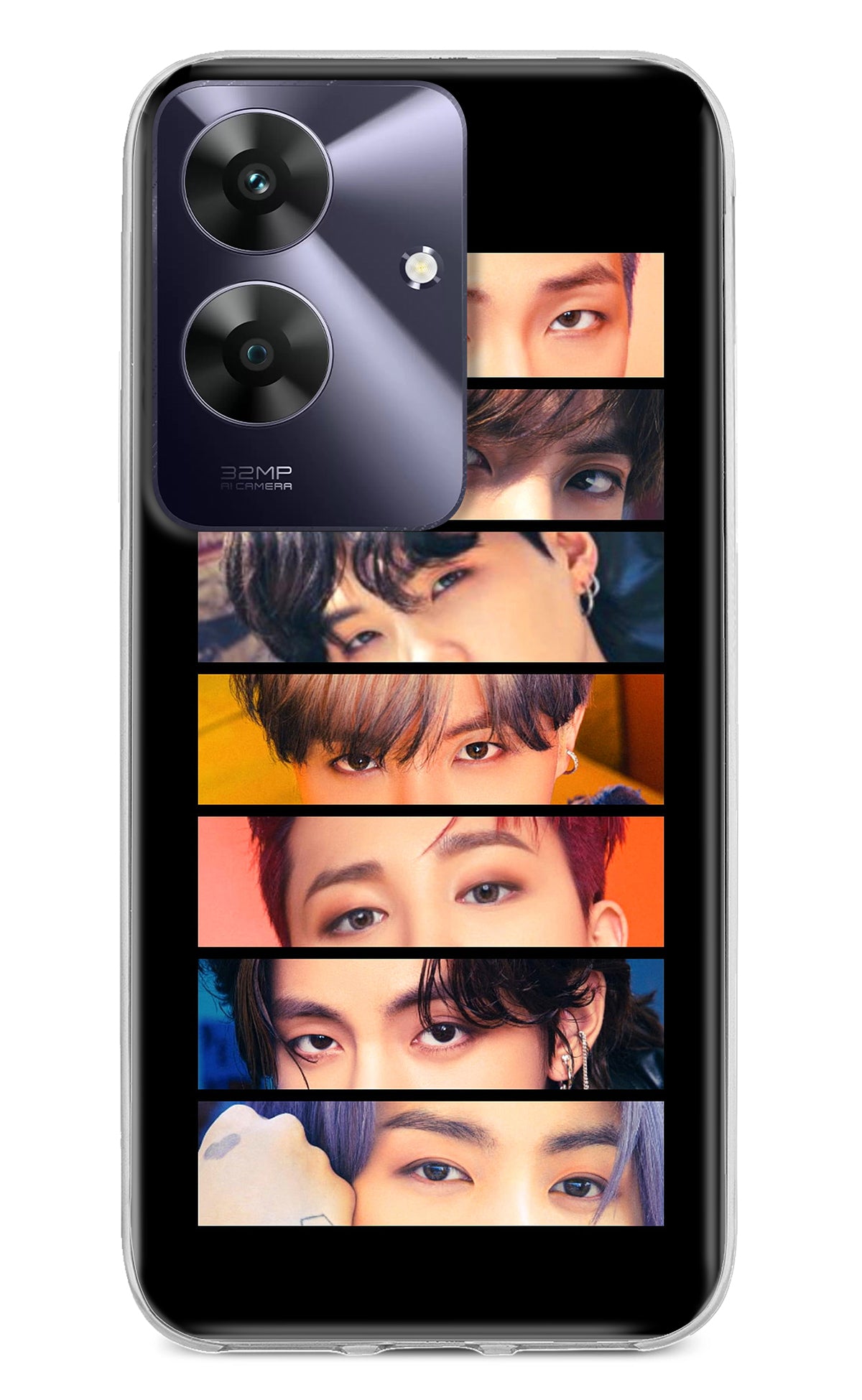 BTS Eyes Realme C61 Back Cover