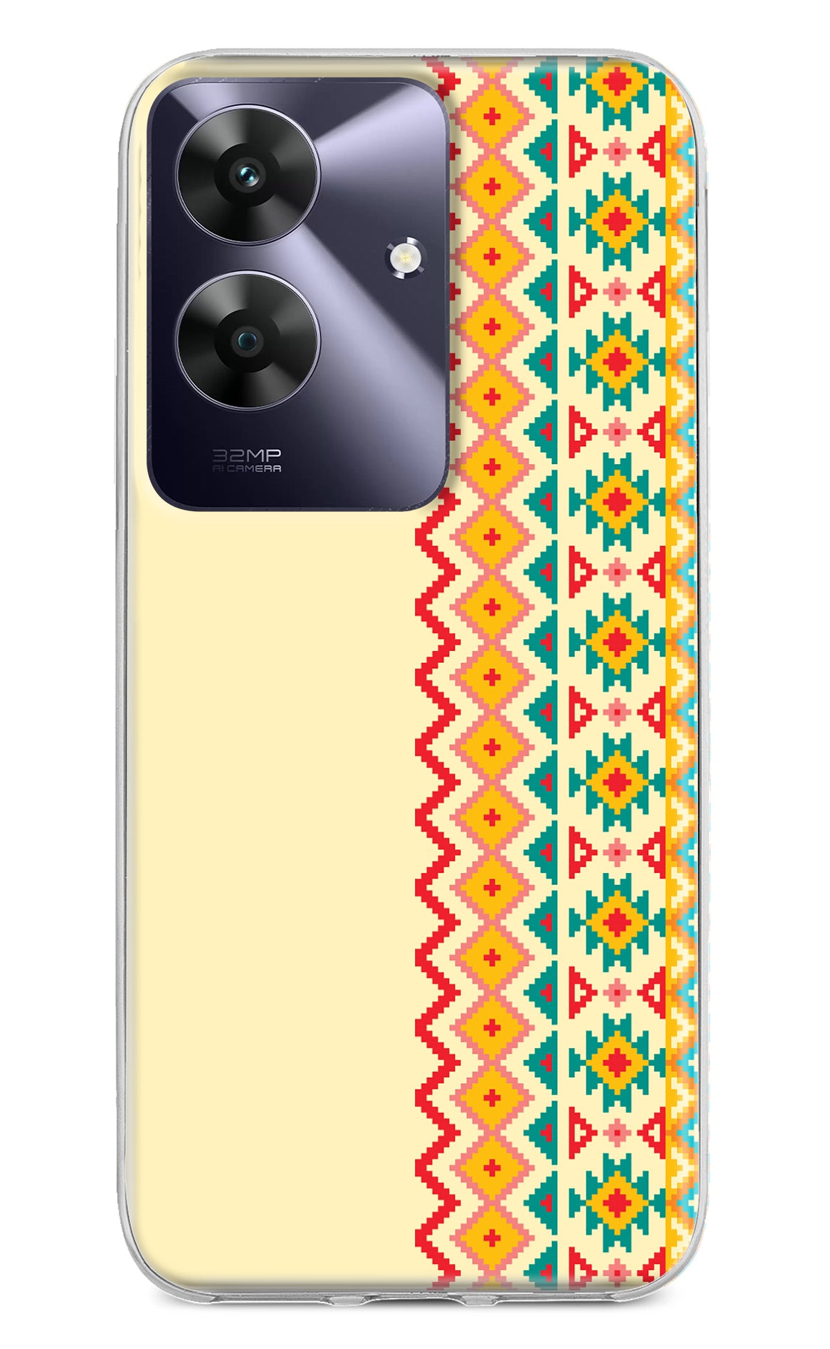 Ethnic Seamless Realme C61 Back Cover