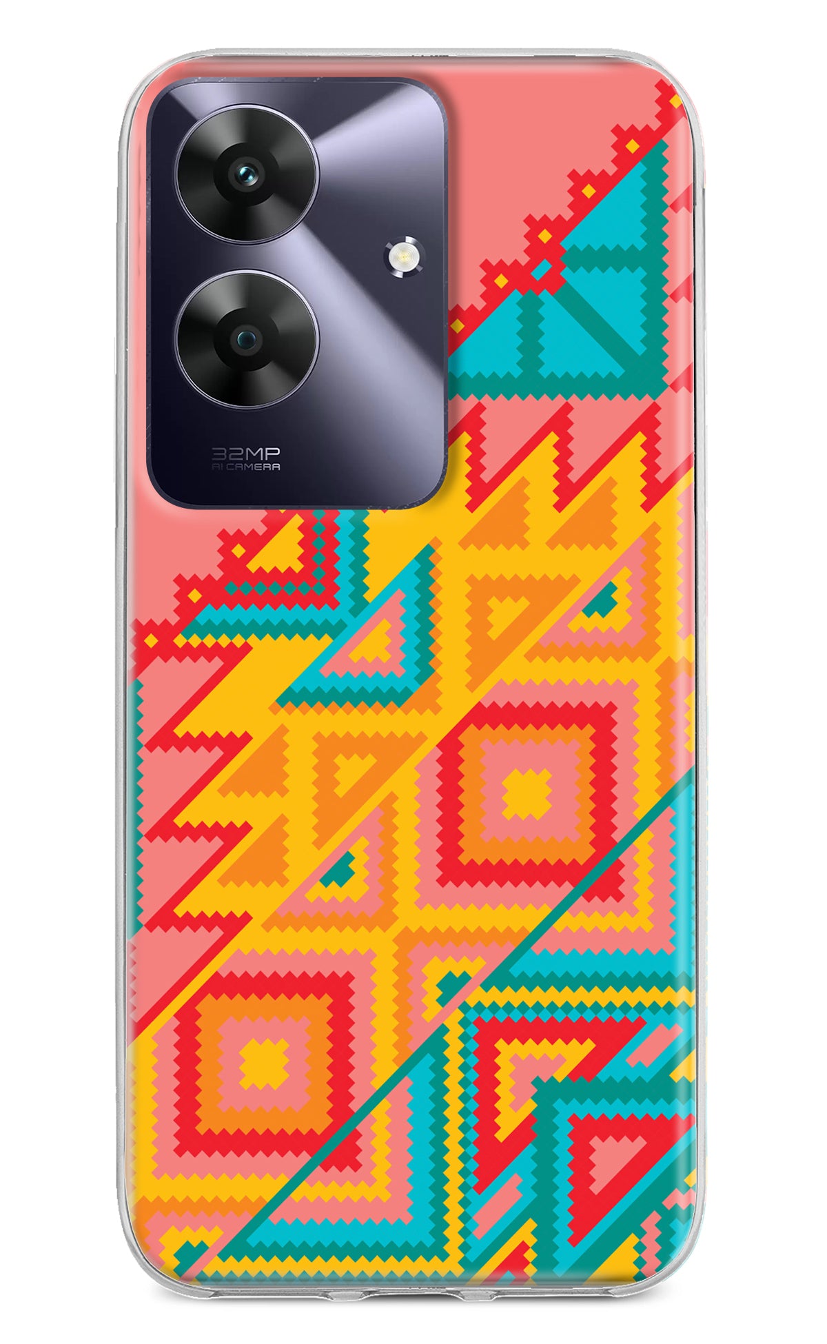 Aztec Tribal Realme C61 Back Cover